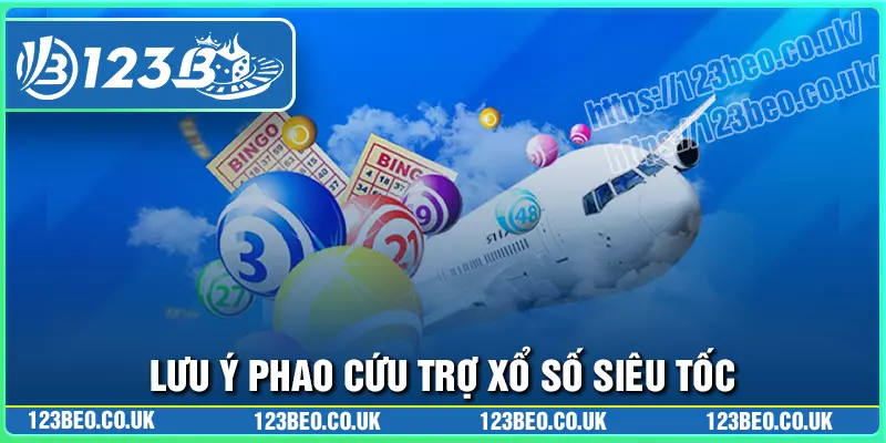 Điều khoản về khuyến mãi phao cứu trợ xổ số siêu tốc