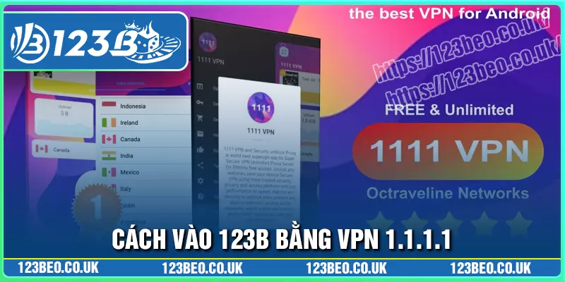 Hướng dẫn vào 123b ứng dụng 1.1.1.1 đơn giản cho người mới